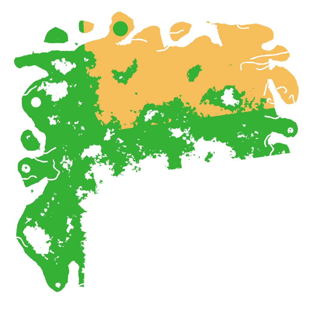 Biome Rust Map: Procedural Map, Size: 5500, Seed: 50000