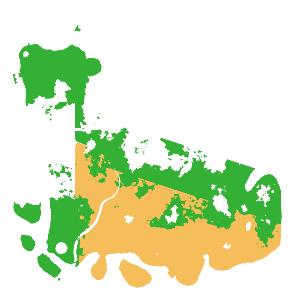 Biome Rust Map: Procedural Map, Size: 4500, Seed: 8012501