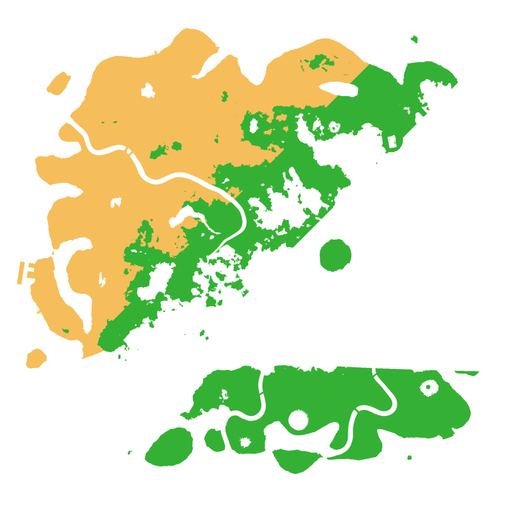 Biome Rust Map: Procedural Map, Size: 4500, Seed: 693581880