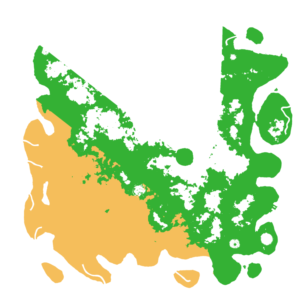 Biome Rust Map: Procedural Map, Size: 4600, Seed: 995648