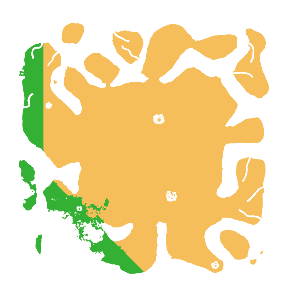Biome Rust Map: Procedural Map, Size: 4000, Seed: 12534
