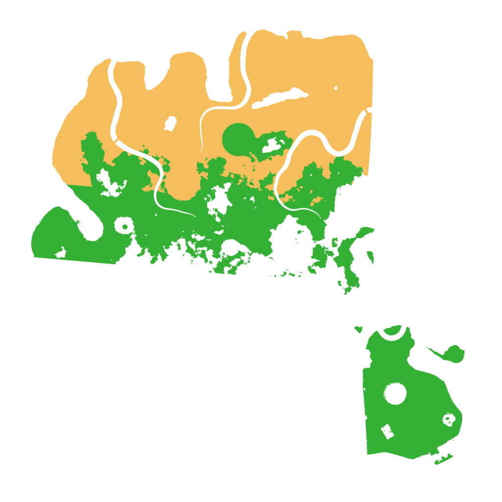 Biome Rust Map: Procedural Map, Size: 4000, Seed: 6456