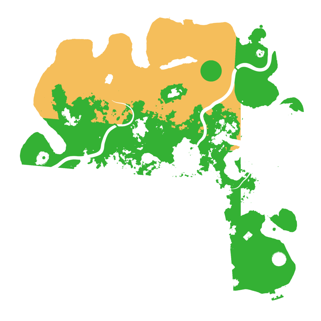 Biome Rust Map: Procedural Map, Size: 4000, Seed: 6456