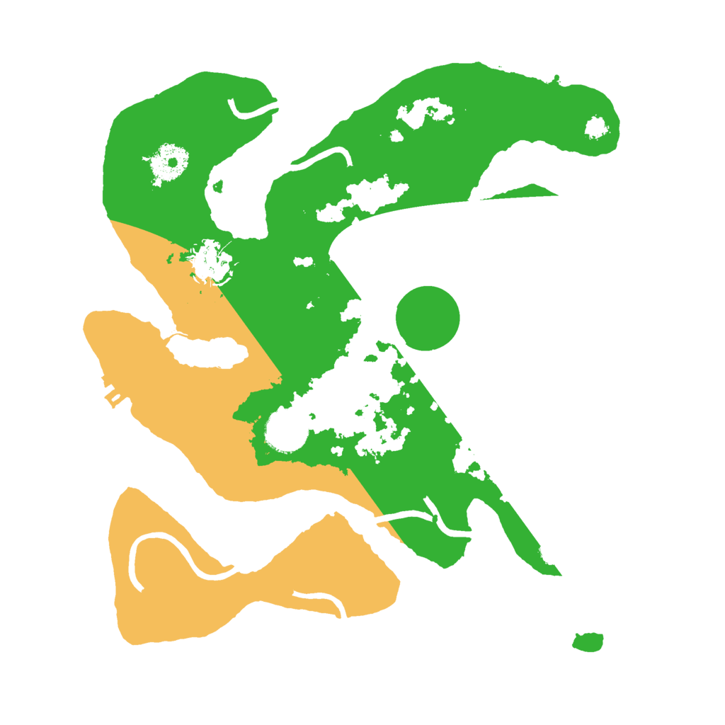 Biome Rust Map: Procedural Map, Size: 3000, Seed: 1984191918