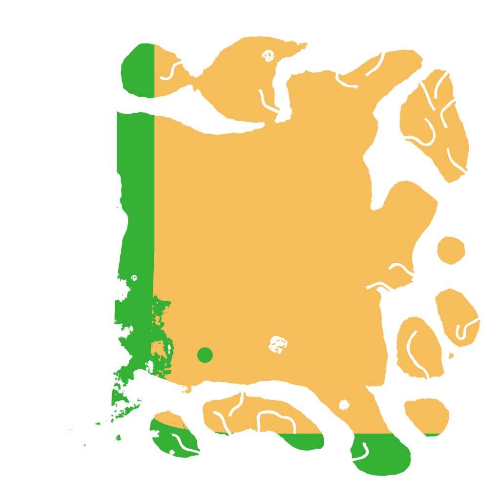 Biome Rust Map: Procedural Map, Size: 4250, Seed: 4864