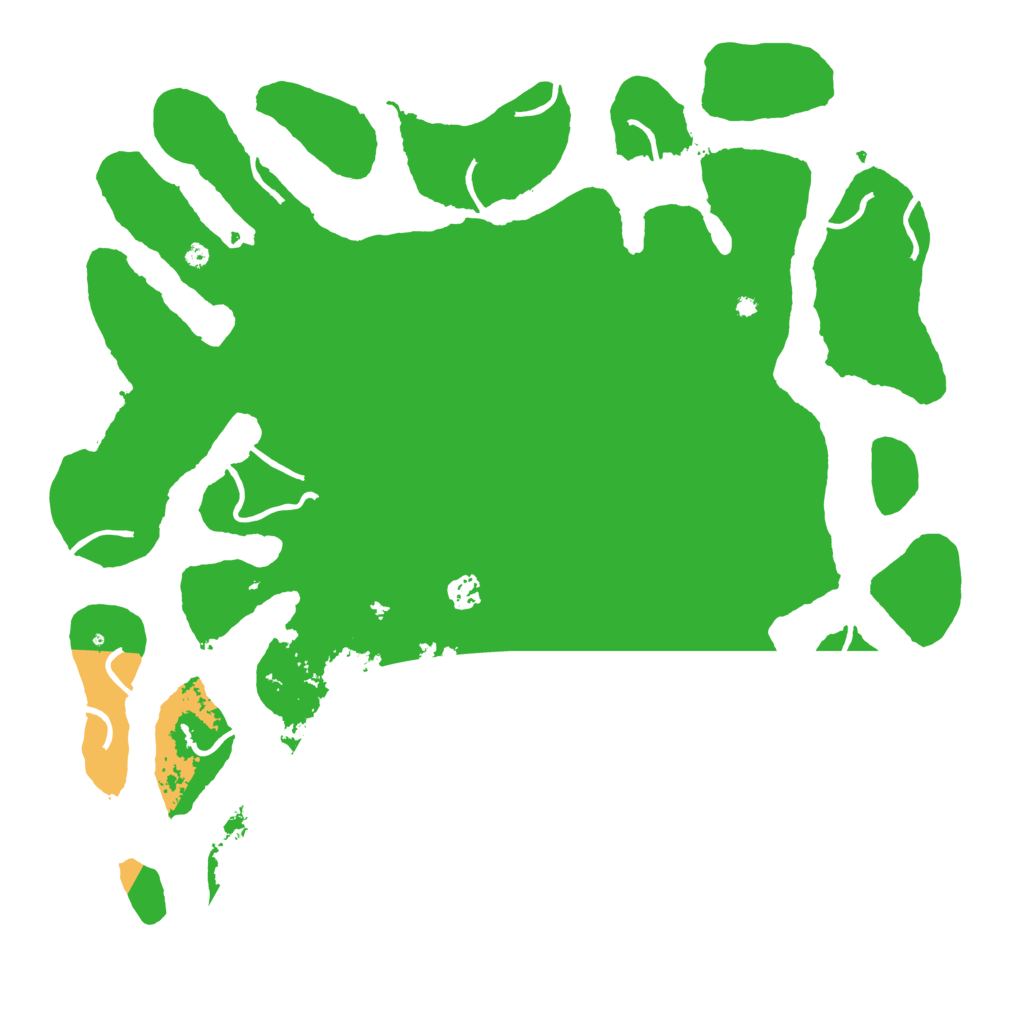 Biome Rust Map: Procedural Map, Size: 4500, Seed: 1119238718