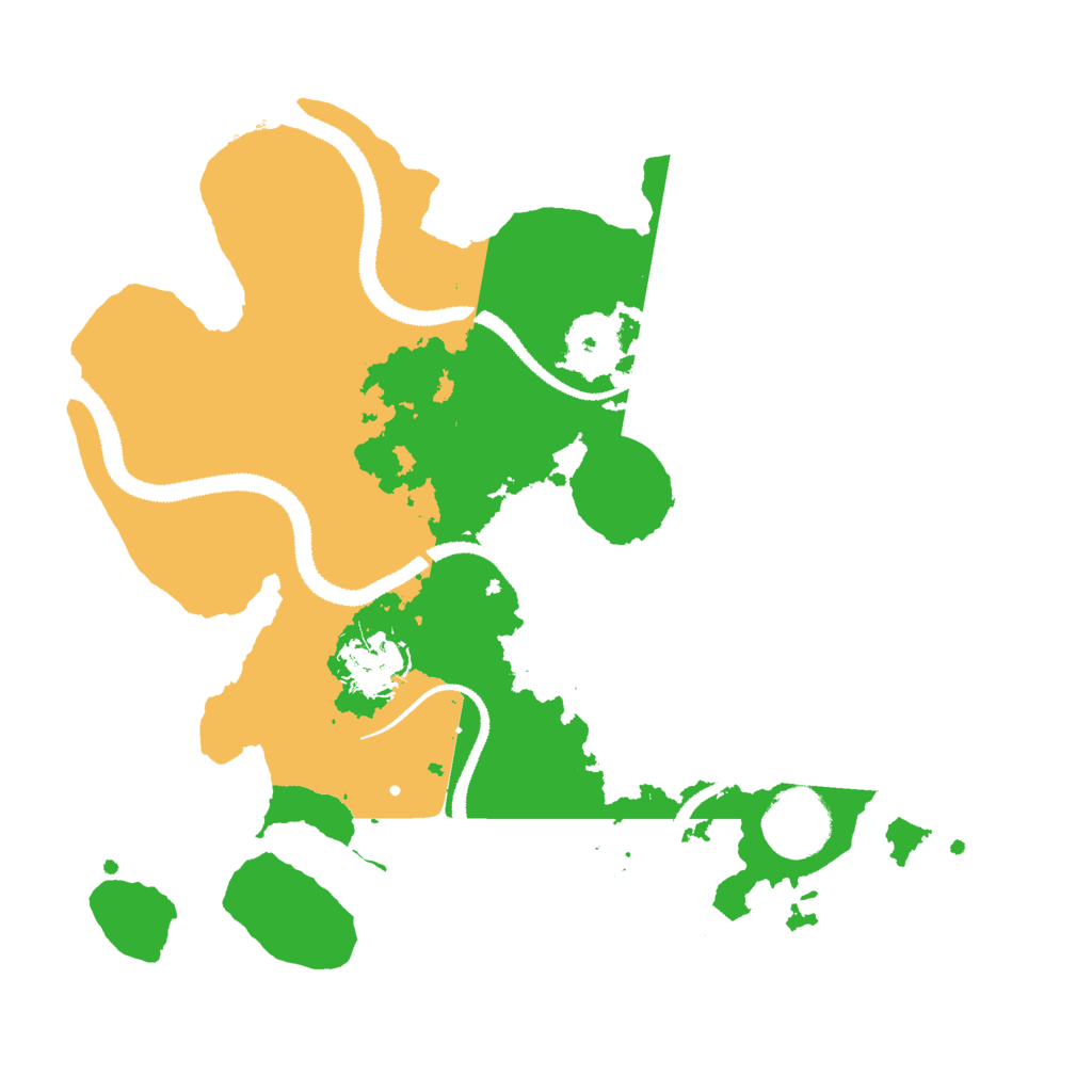 Biome Rust Map: Procedural Map, Size: 3000, Seed: 1668656087