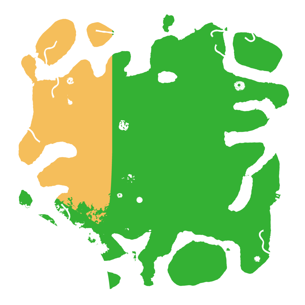 Biome Rust Map: Procedural Map, Size: 4500, Seed: 63011087