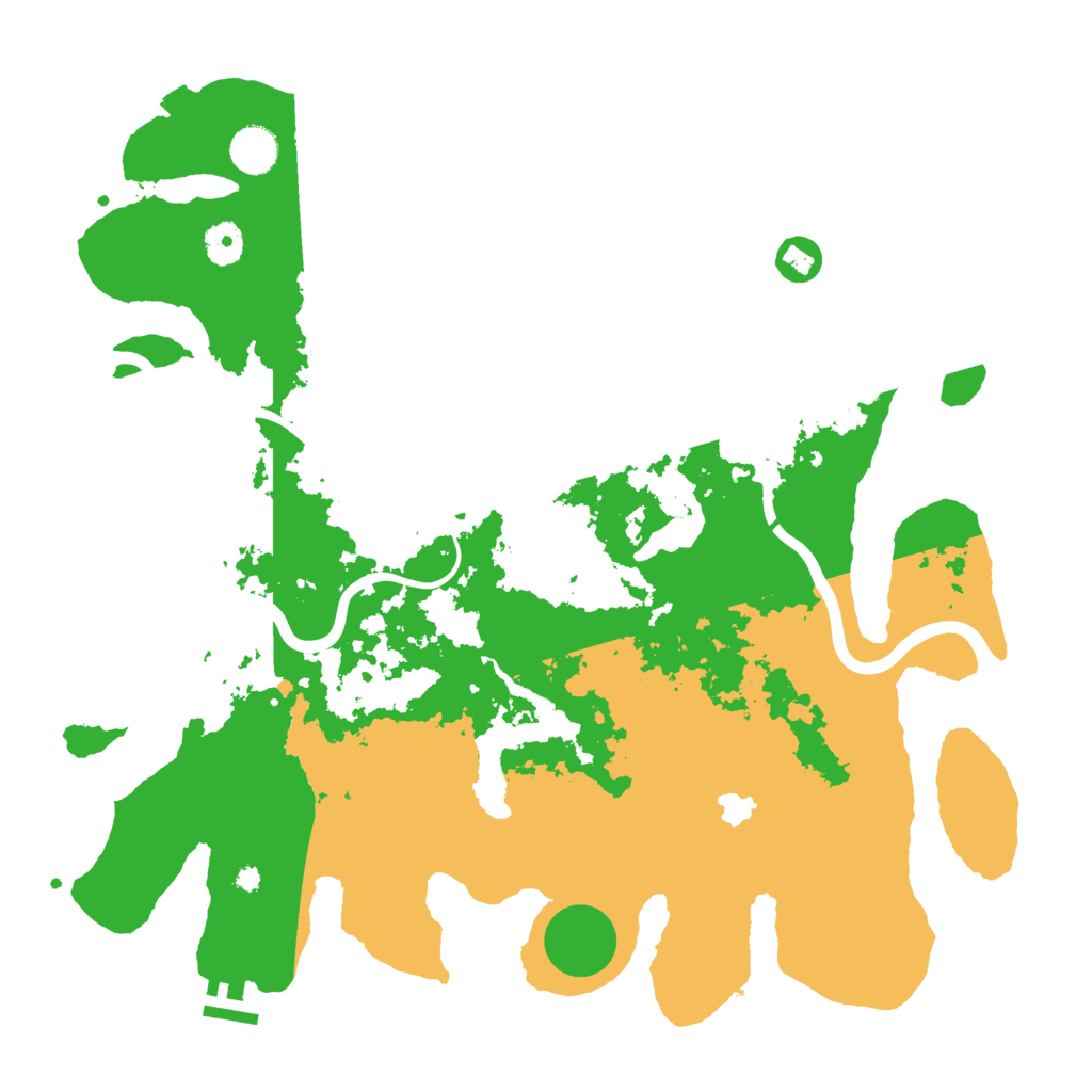 Biome Rust Map: Procedural Map, Size: 4000, Seed: 144000