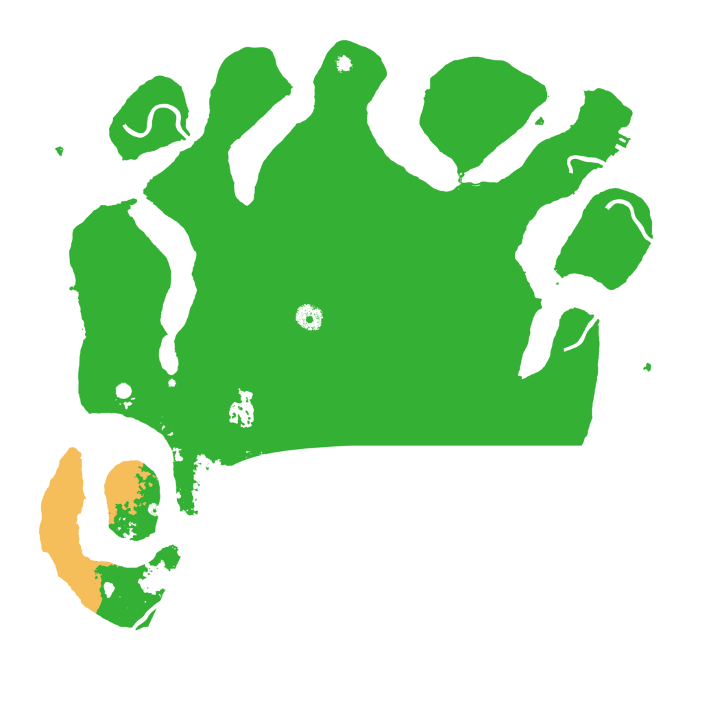 Biome Rust Map: Procedural Map, Size: 4000, Seed: 13150662