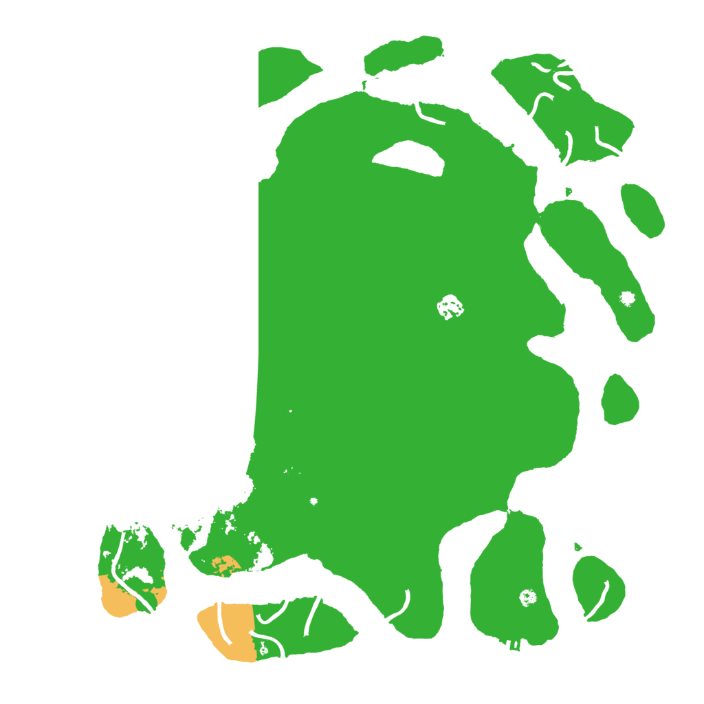 Biome Rust Map: Procedural Map, Size: 4250, Seed: 1023807057