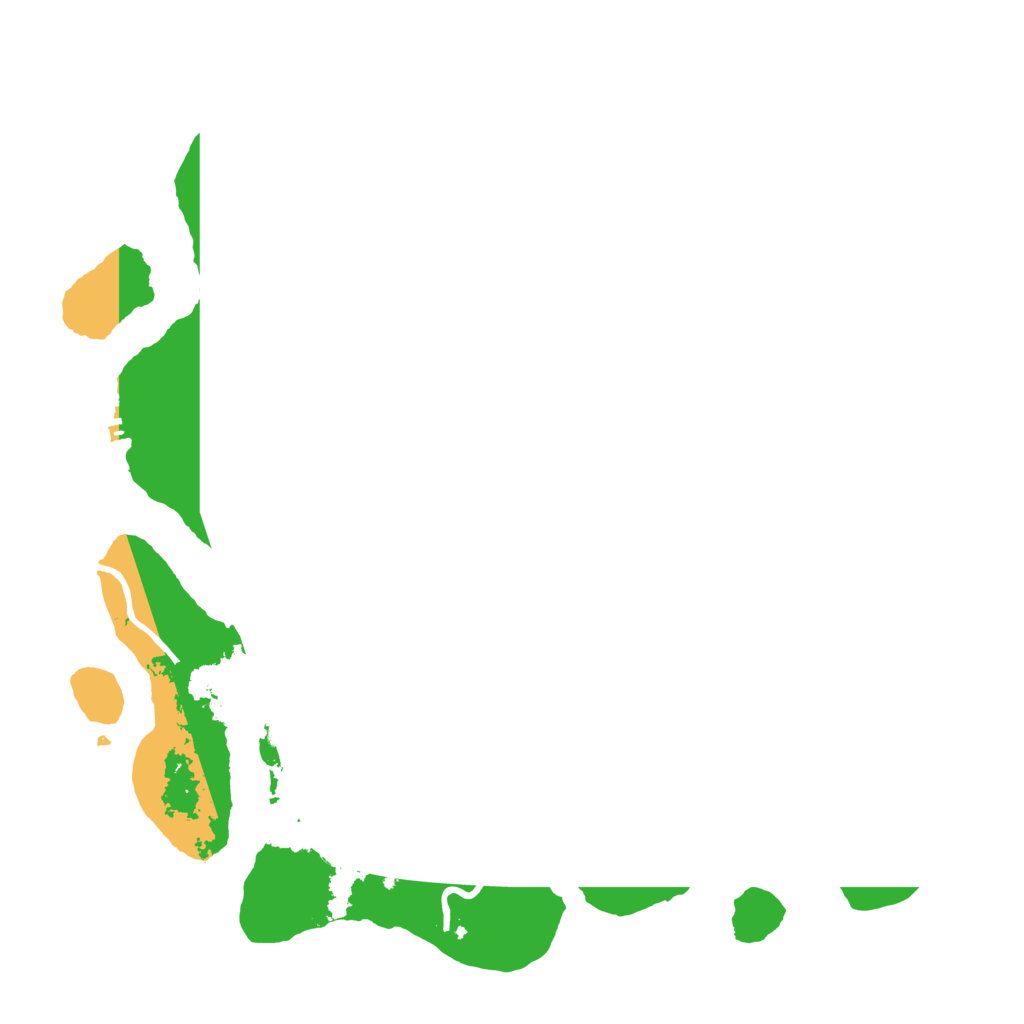 Biome Rust Map: Procedural Map, Size: 4000, Seed: 1229170174