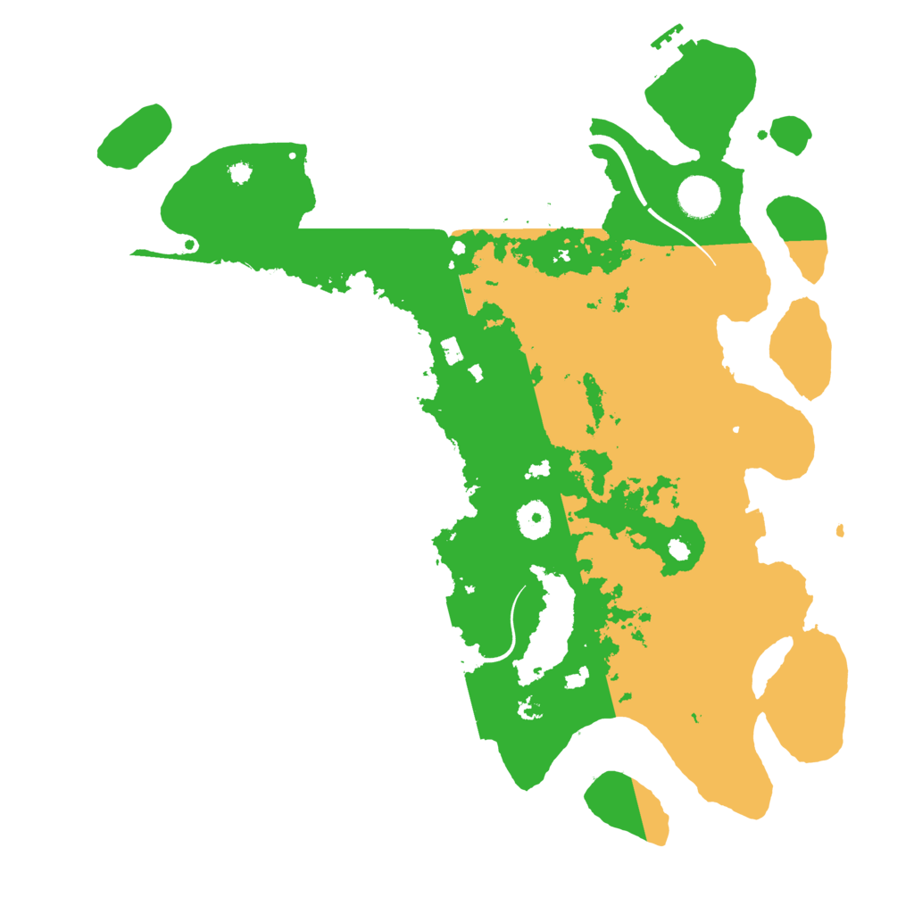 Biome Rust Map: Procedural Map, Size: 3800, Seed: 456852446