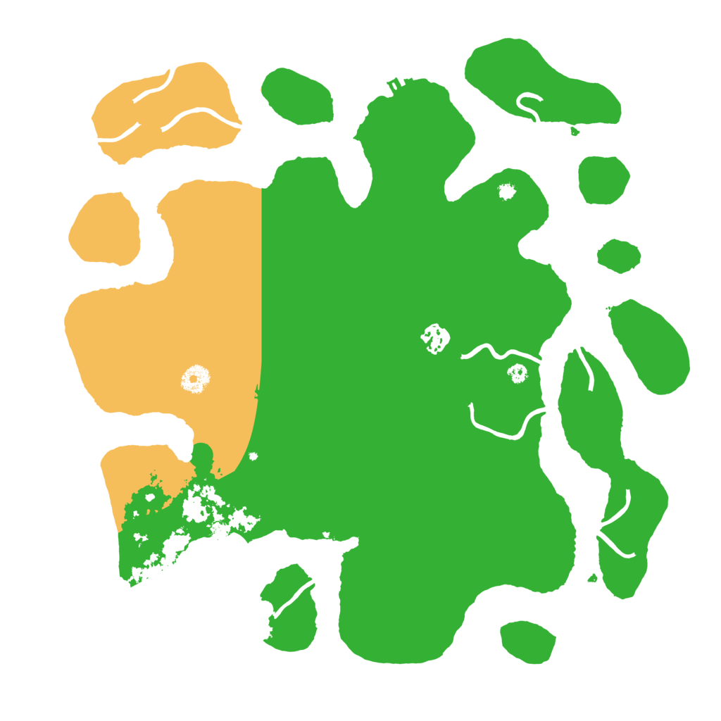 Biome Rust Map: Procedural Map, Size: 3850, Seed: 1363522505