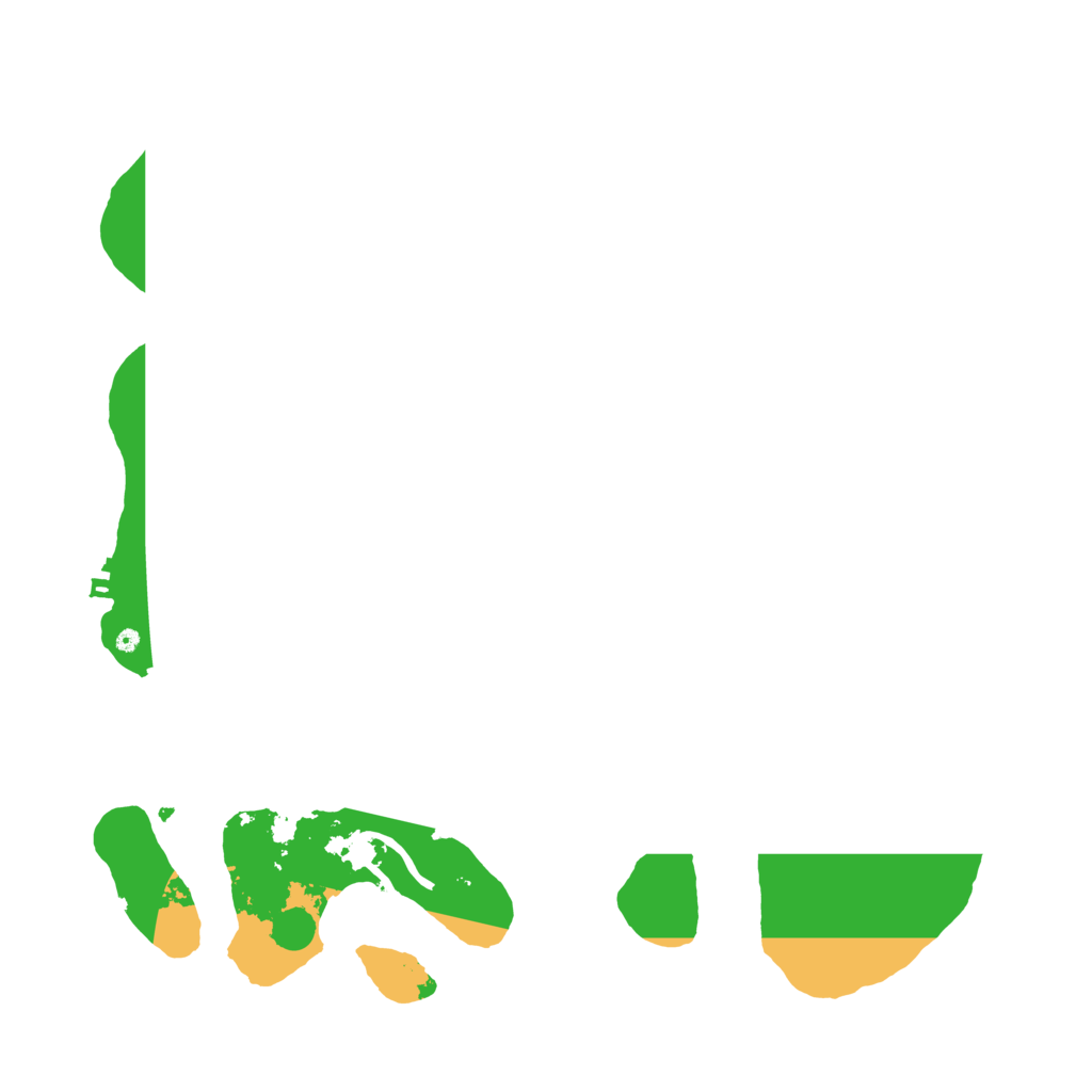 Biome Rust Map: Procedural Map, Size: 3500, Seed: 2147013065