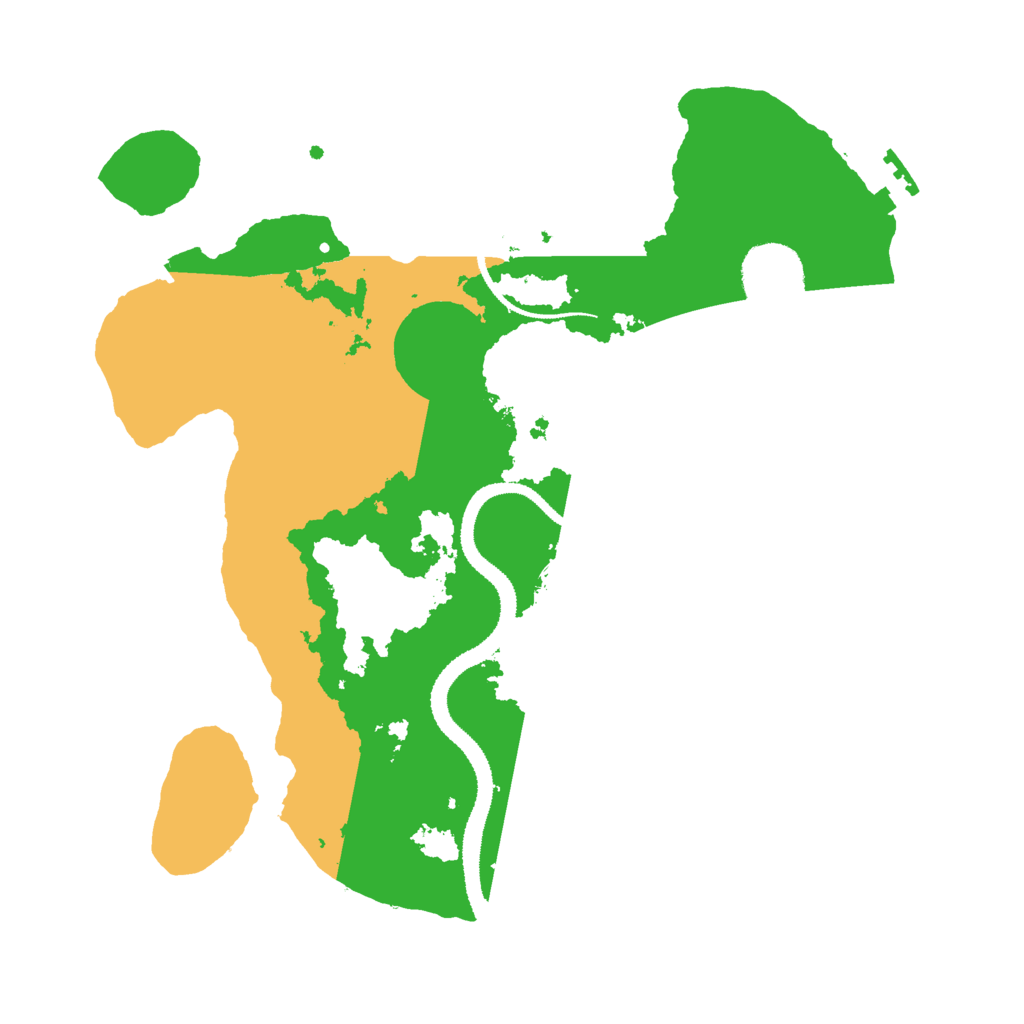 Biome Rust Map: Procedural Map, Size: 3000, Seed: 1790008518