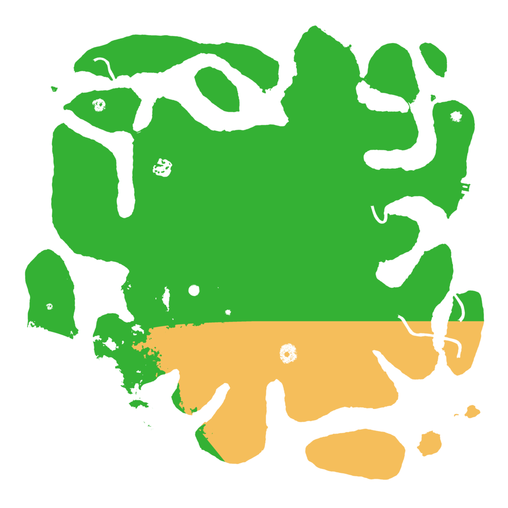 Biome Rust Map: Procedural Map, Size: 4100, Seed: 135726872