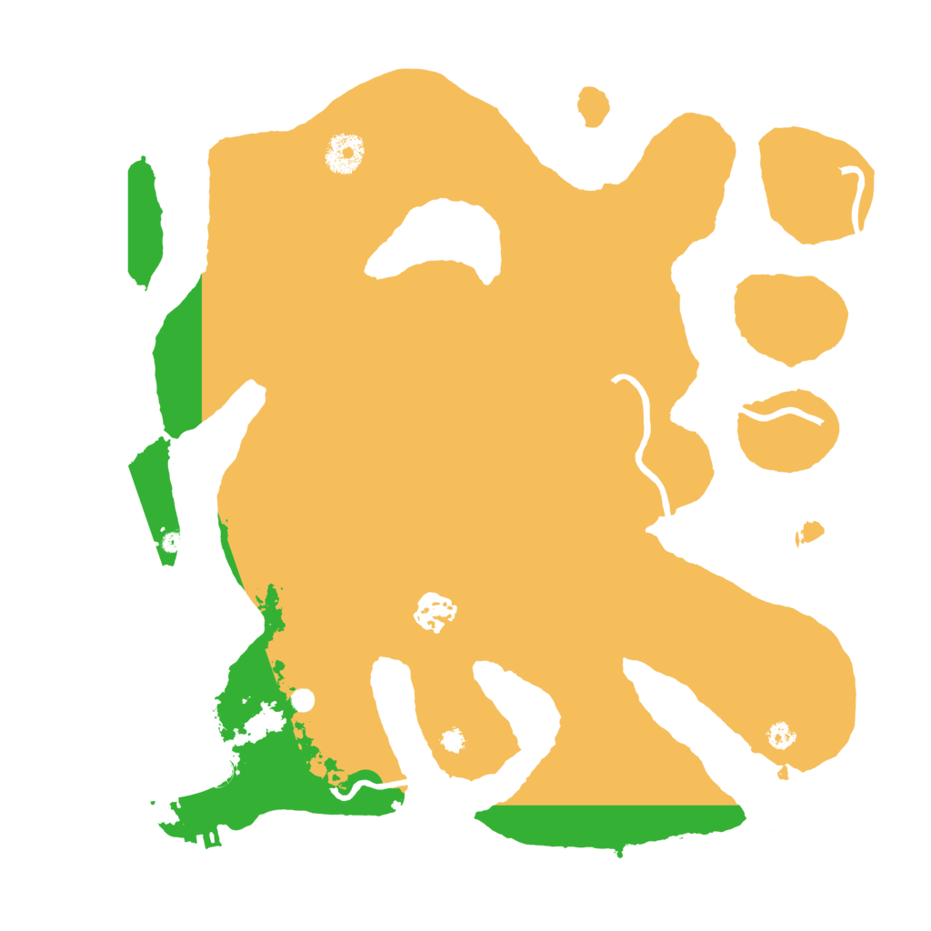 Biome Rust Map: Procedural Map, Size: 3500, Seed: 1098024054