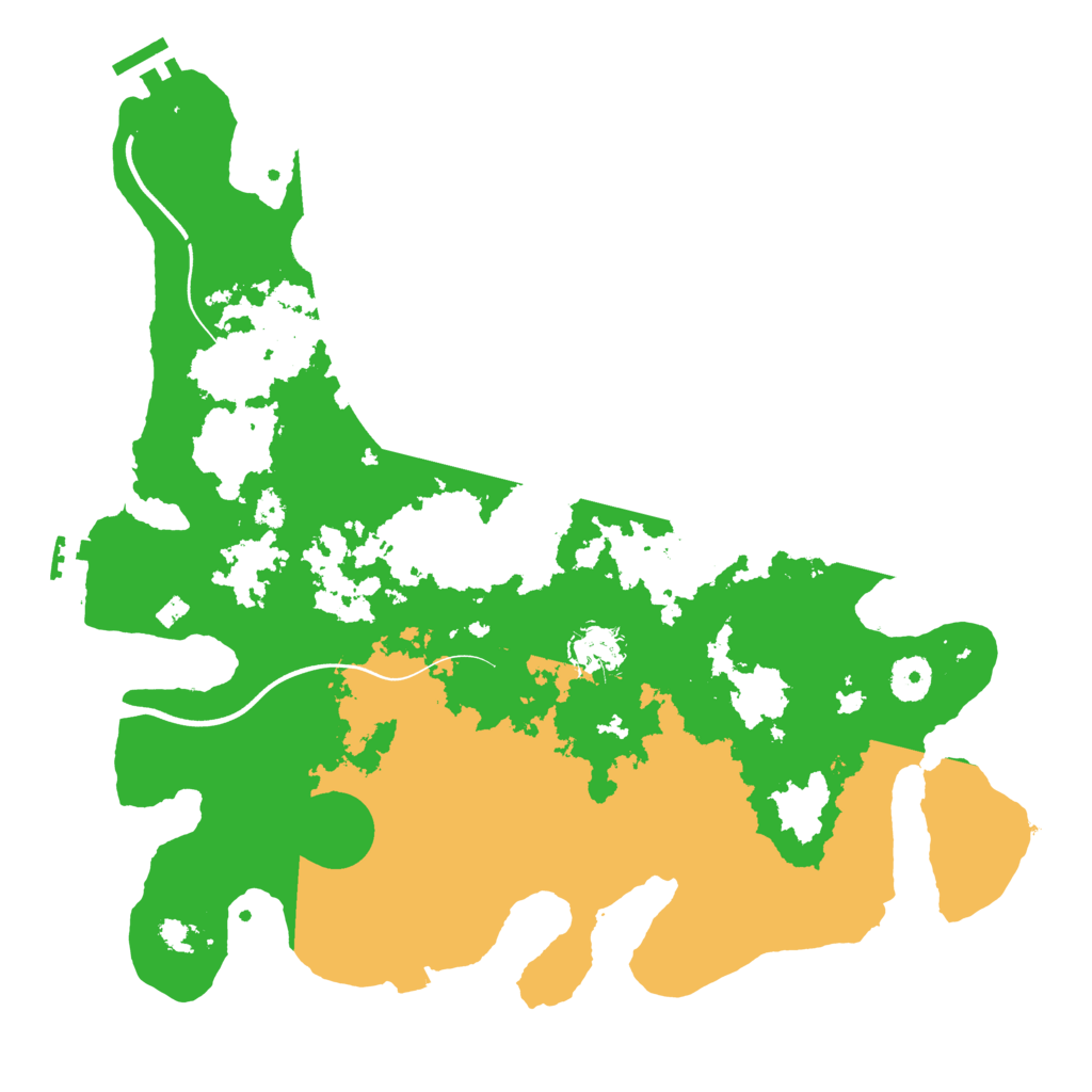 Biome Rust Map: Procedural Map, Size: 3750, Seed: 1805423638