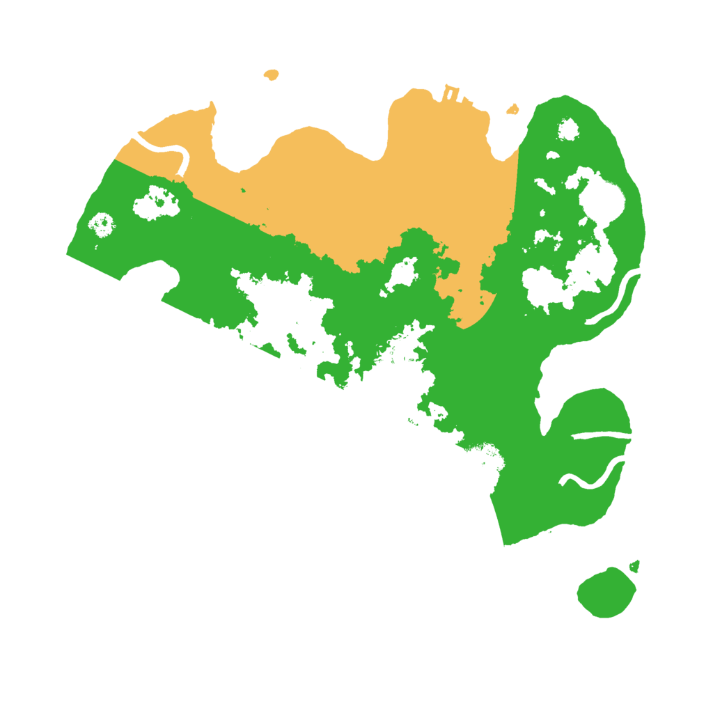 Biome Rust Map: Procedural Map, Size: 3000, Seed: 802000