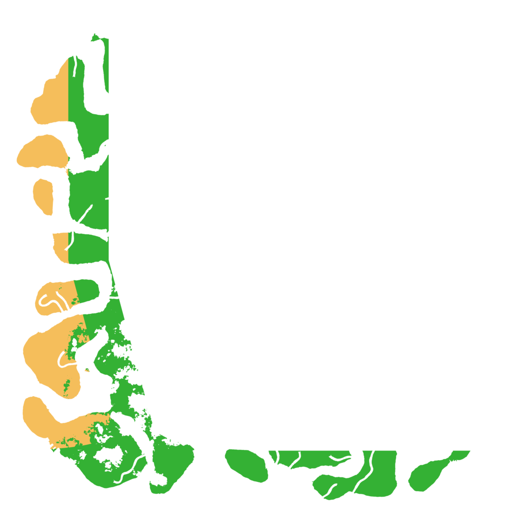 Biome Rust Map: Procedural Map, Size: 6000, Seed: 499