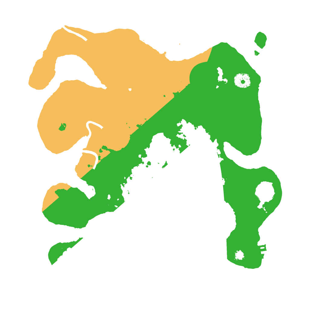 Biome Rust Map: Procedural Map, Size: 3000, Seed: 1443063946