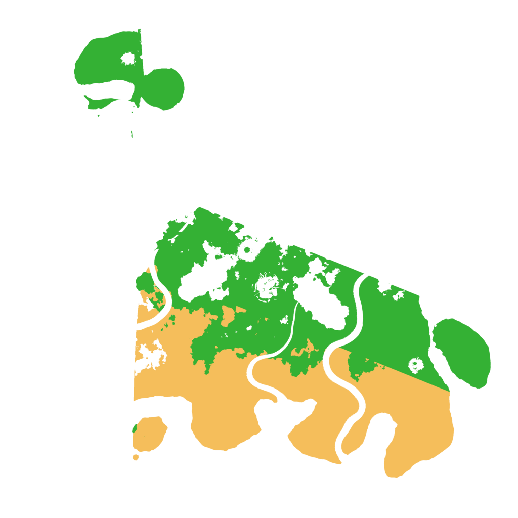 Biome Rust Map: Procedural Map, Size: 3500, Seed: 949873