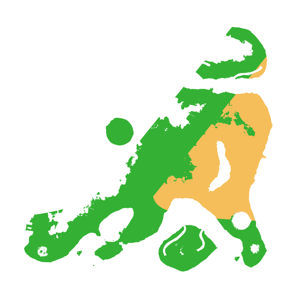 Biome Rust Map: Procedural Map, Size: 3000, Seed: 365557