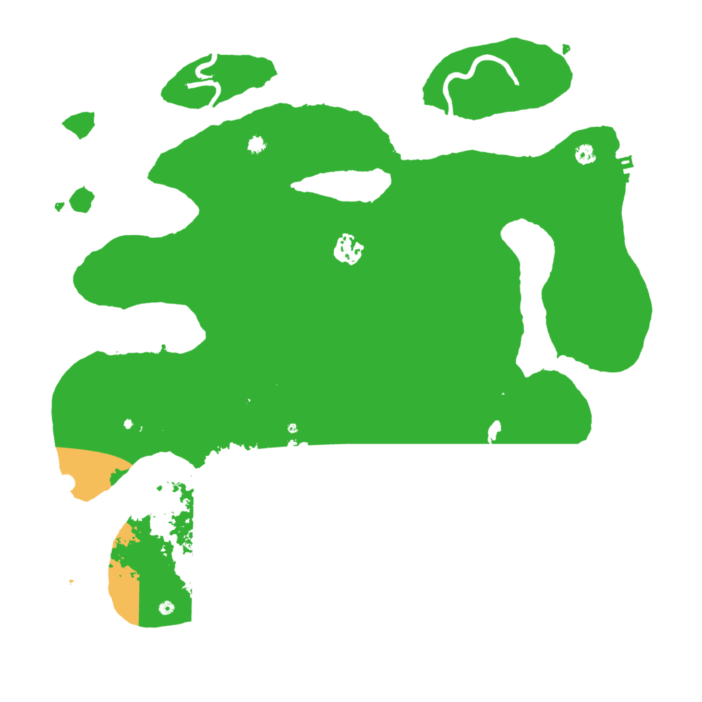 Biome Rust Map: Procedural Map, Size: 3600, Seed: 1328972899