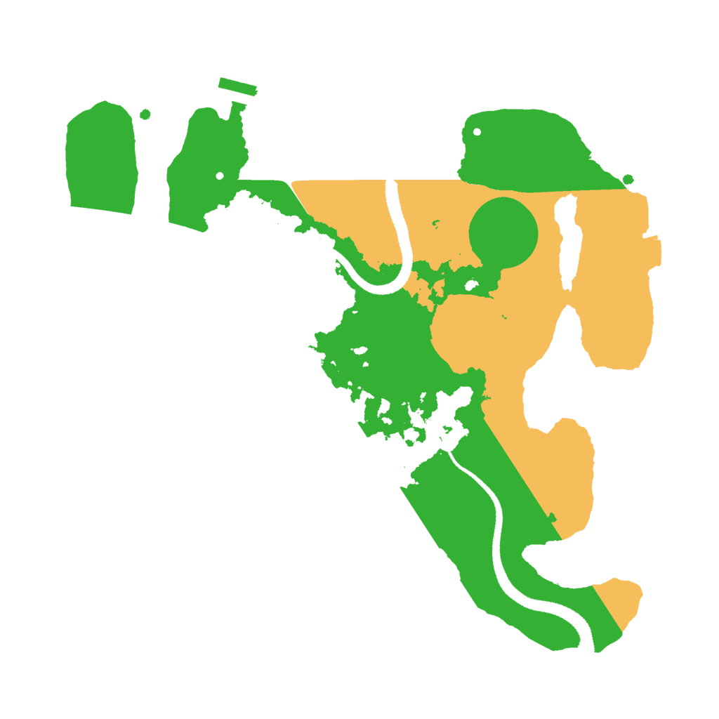 Biome Rust Map: Procedural Map, Size: 2750, Seed: 1199663532