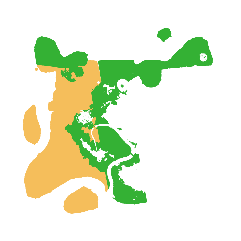 Biome Rust Map: Procedural Map, Size: 3000, Seed: 223702