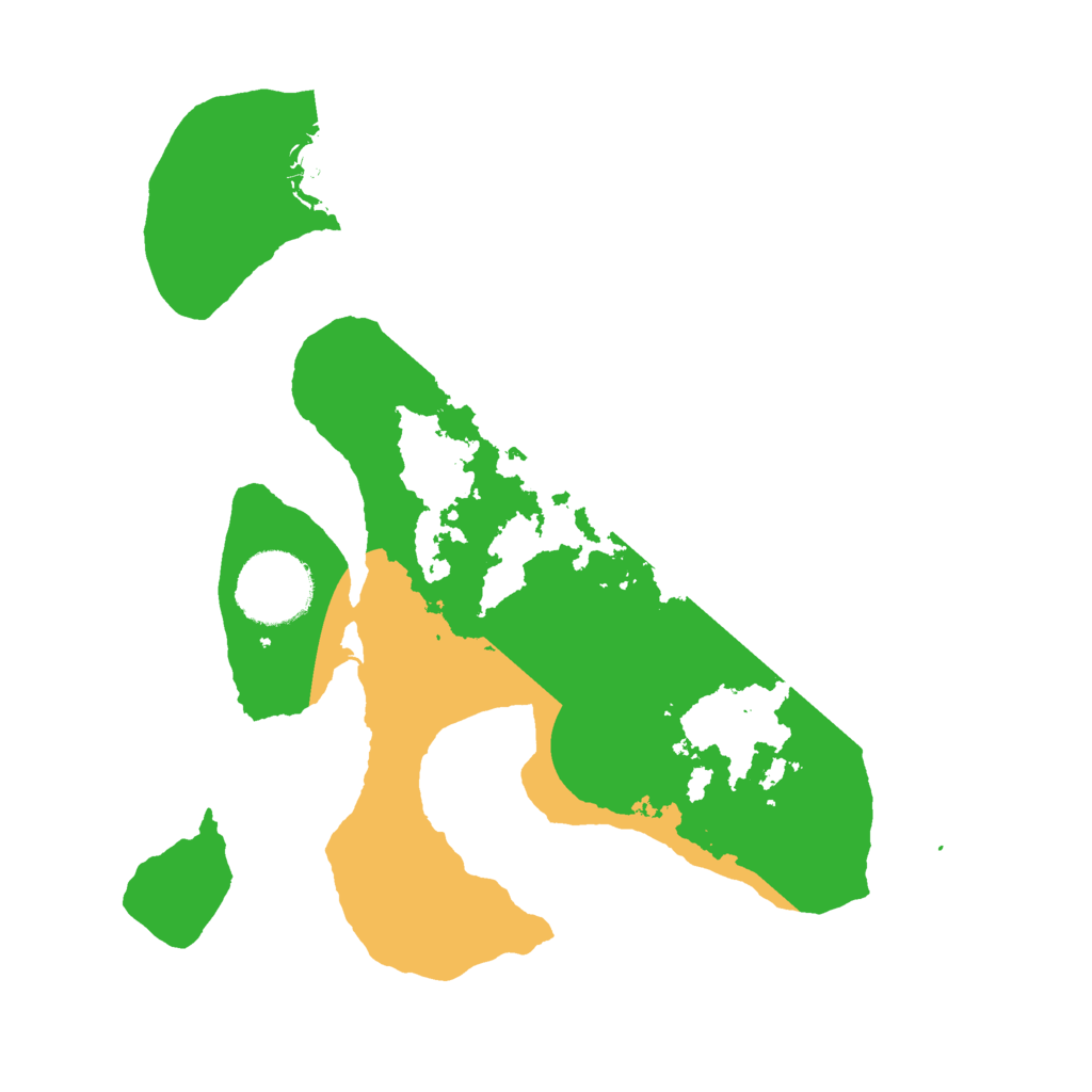 Biome Rust Map: Barren, Size: 2600, Seed: 24