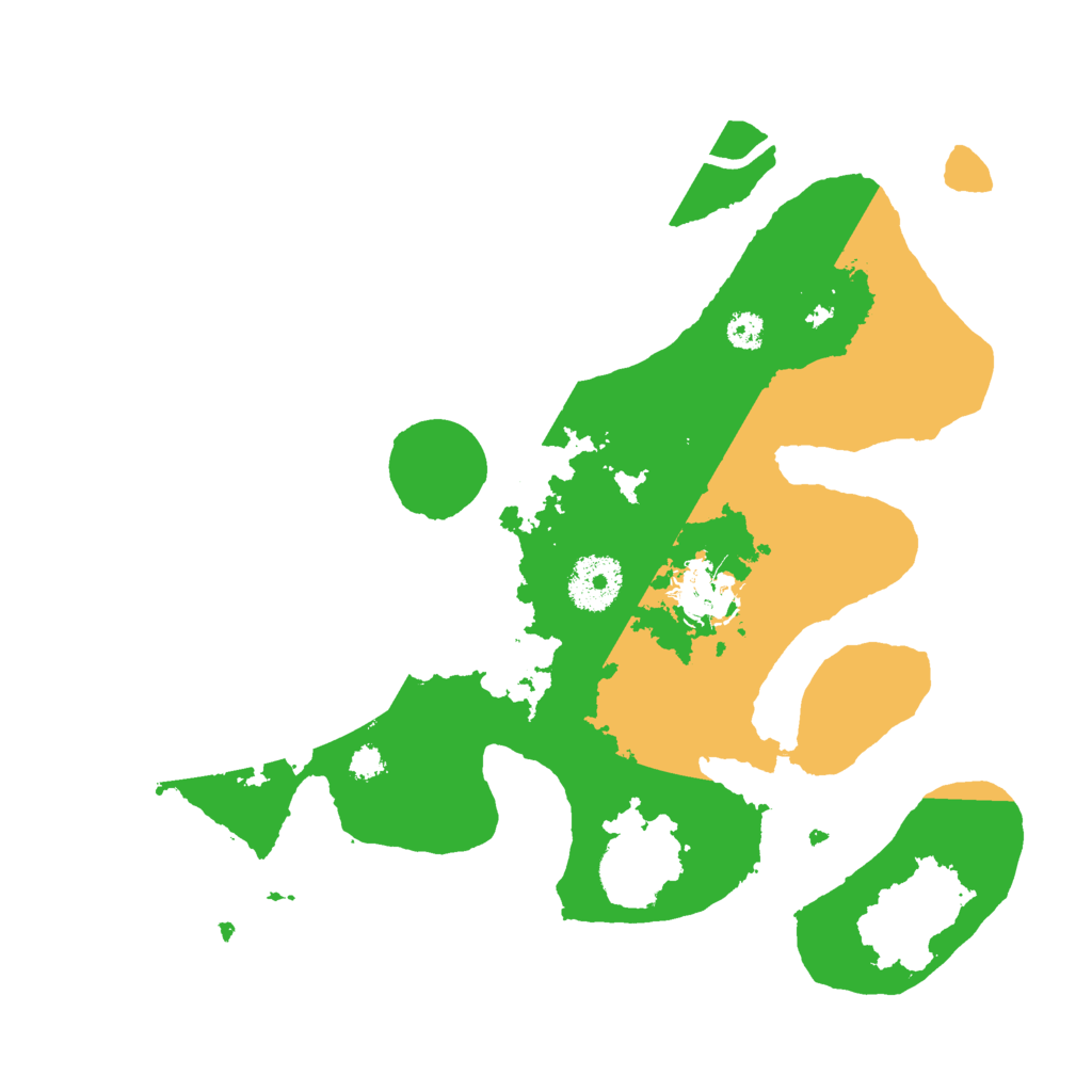 Biome Rust Map: Procedural Map, Size: 3000, Seed: 99235777