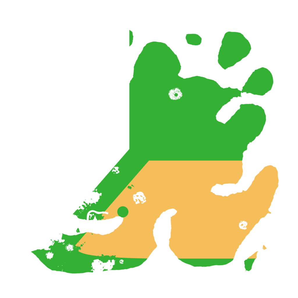 Biome Rust Map: Procedural Map, Size: 3550, Seed: 34343434