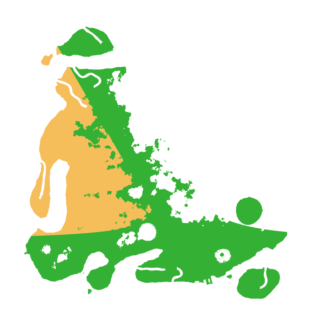 Biome Rust Map: Procedural Map, Size: 3300, Seed: 456771