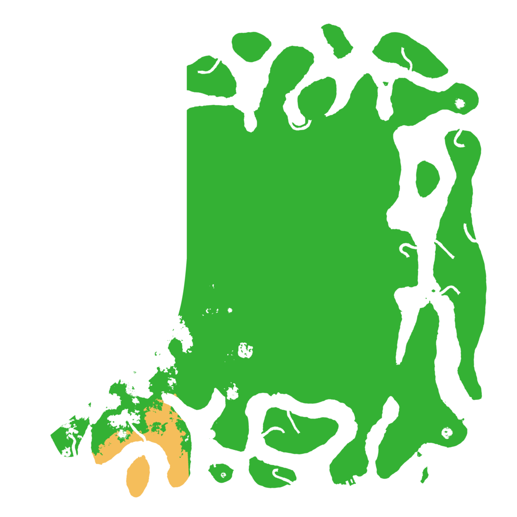 Biome Rust Map: Procedural Map, Size: 5000, Seed: 42246895