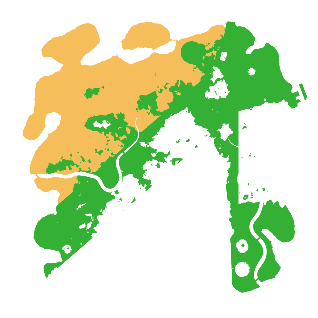 Biome Rust Map: Procedural Map, Size: 3800, Seed: 1443063946