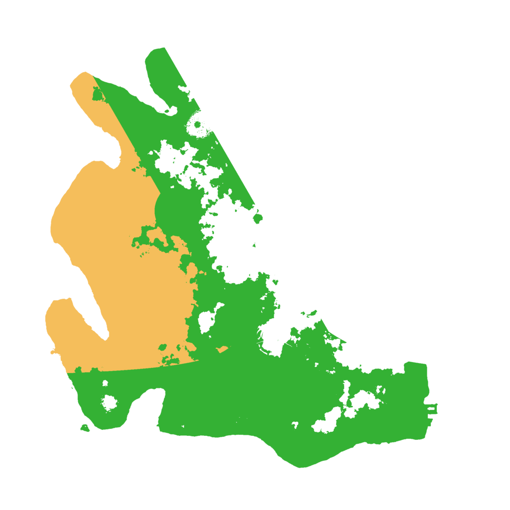 Biome Rust Map: Procedural Map, Size: 3000, Seed: 34925698