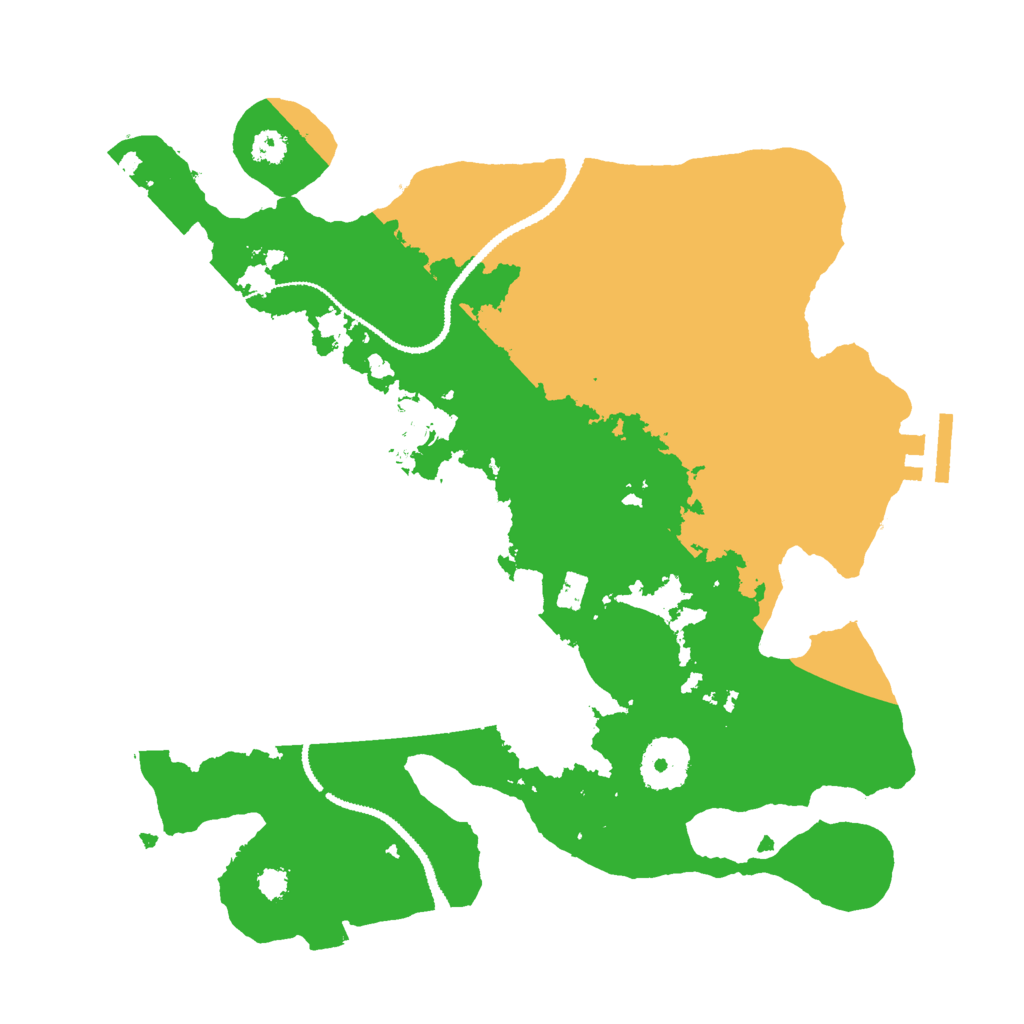 Biome Rust Map: Procedural Map, Size: 3000, Seed: 141140006