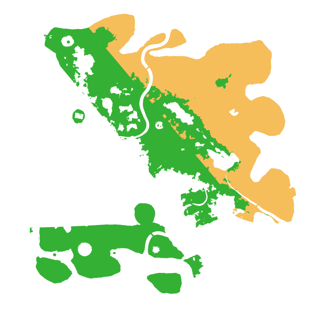 Biome Rust Map: Procedural Map, Size: 4000, Seed: 1285009016