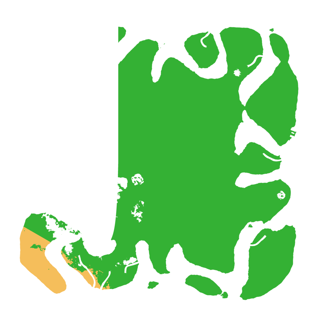 Biome Rust Map: Procedural Map, Size: 4100, Seed: 12574