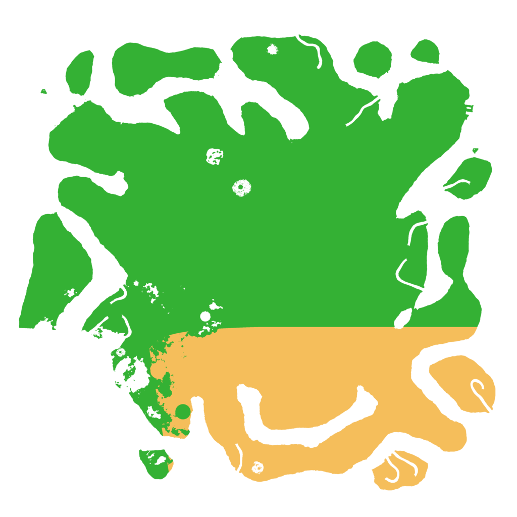 Biome Rust Map: Procedural Map, Size: 4500, Seed: 488968051