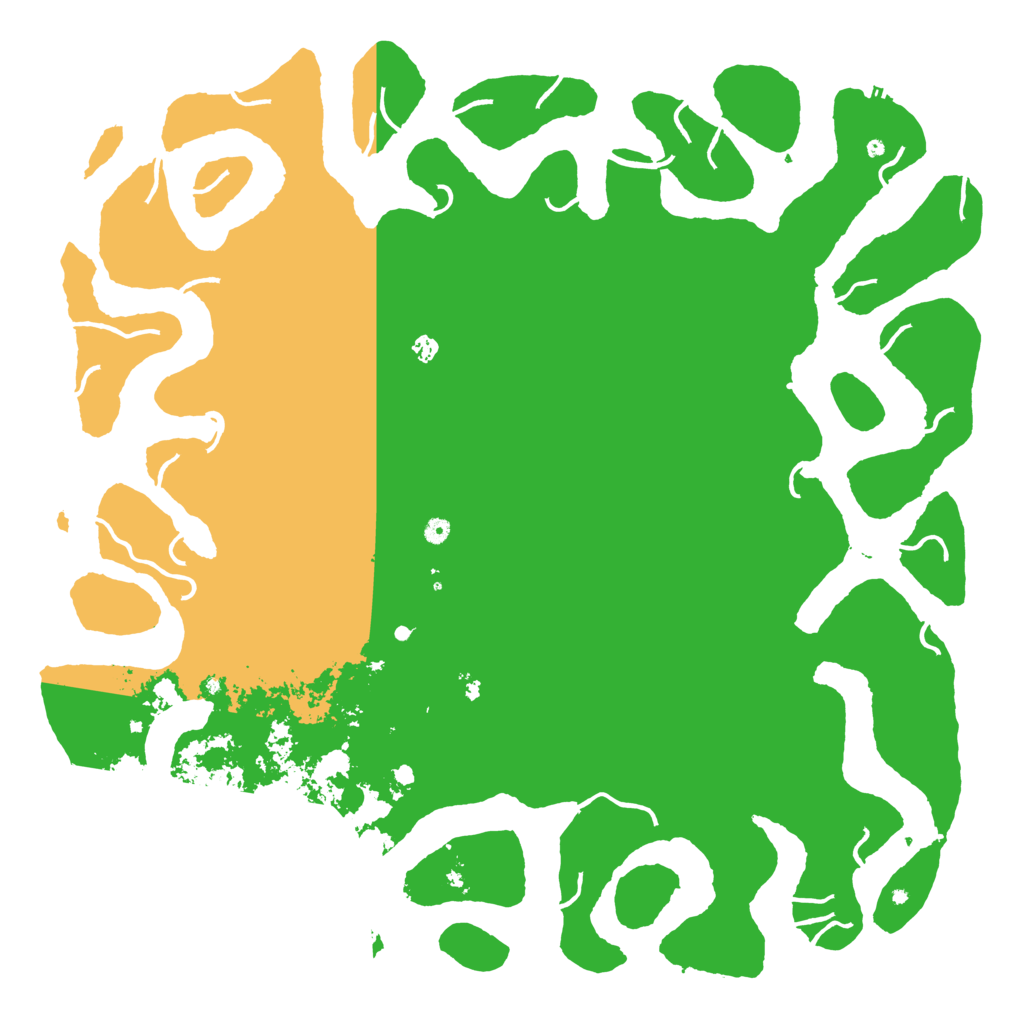 Biome Rust Map: Procedural Map, Size: 6000, Seed: 707