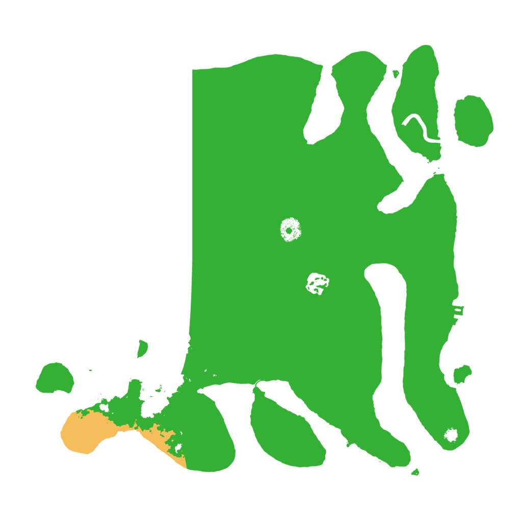 Biome Rust Map: Procedural Map, Size: 3500, Seed: 1874595762