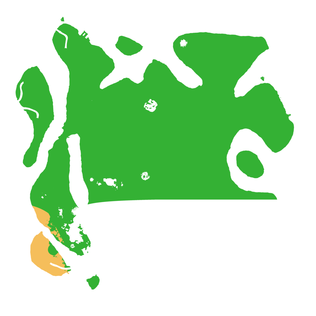 Biome Rust Map: Procedural Map, Size: 3850, Seed: 451127156