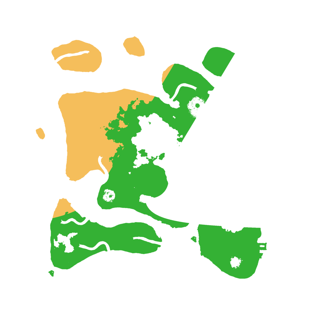 Biome Rust Map: Procedural Map, Size: 2600, Seed: 26004635