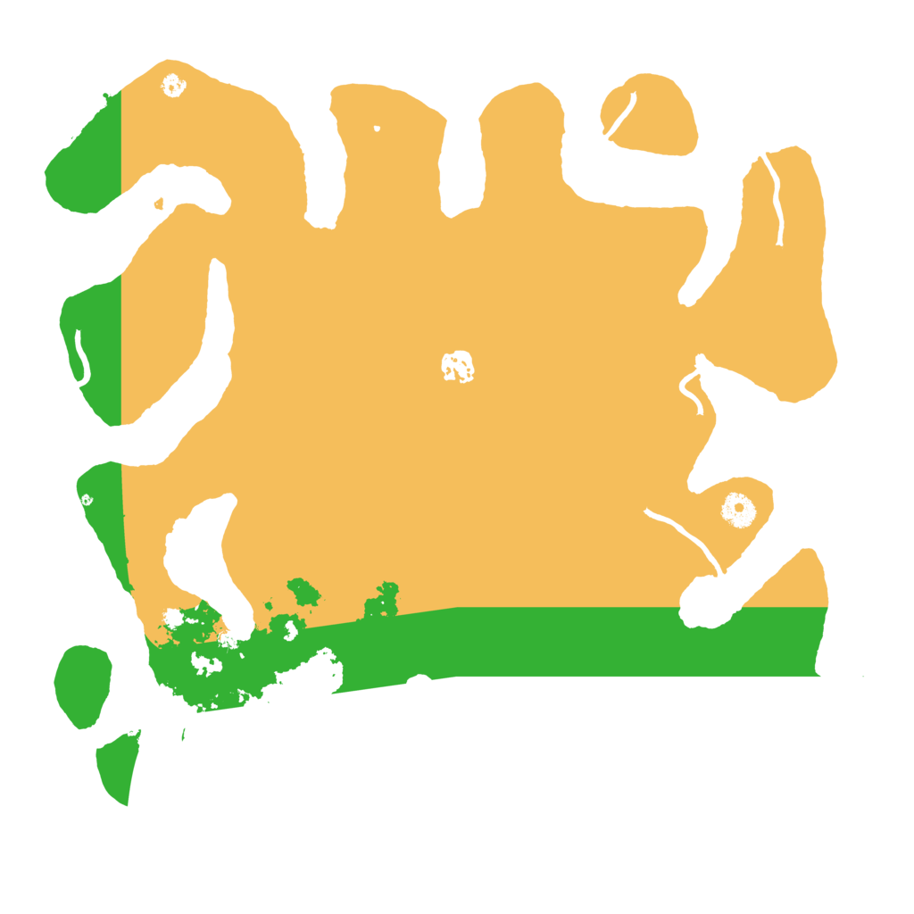 Biome Rust Map: Procedural Map, Size: 4050, Seed: 1344165254