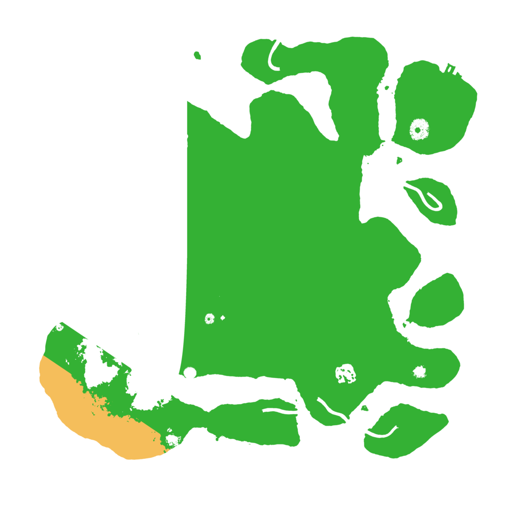 Biome Rust Map: Procedural Map, Size: 3700, Seed: 87284