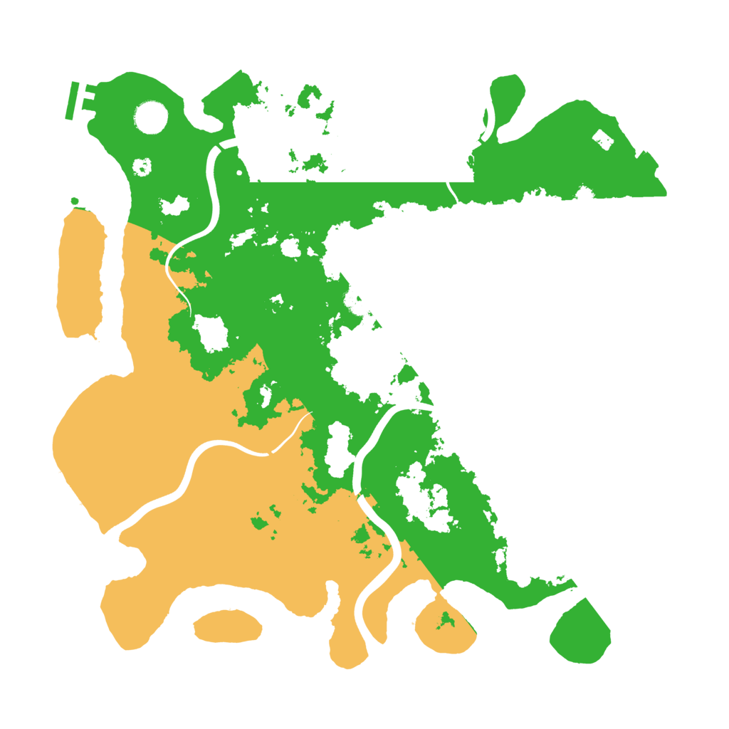 Biome Rust Map: Procedural Map, Size: 3850, Seed: 12234