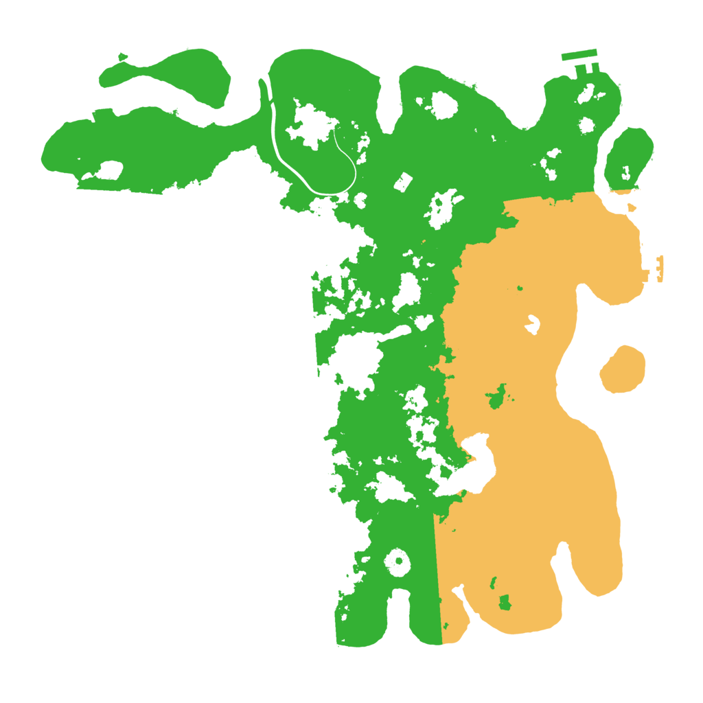 Biome Rust Map: Procedural Map, Size: 4000, Seed: 373637785